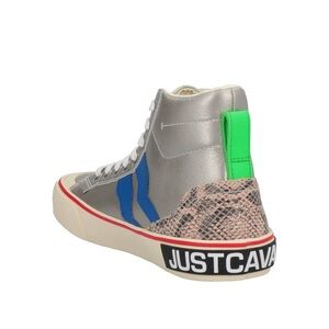 Just Cavalli men snakeskins print sneakers size 10.5 US - 44 UK new